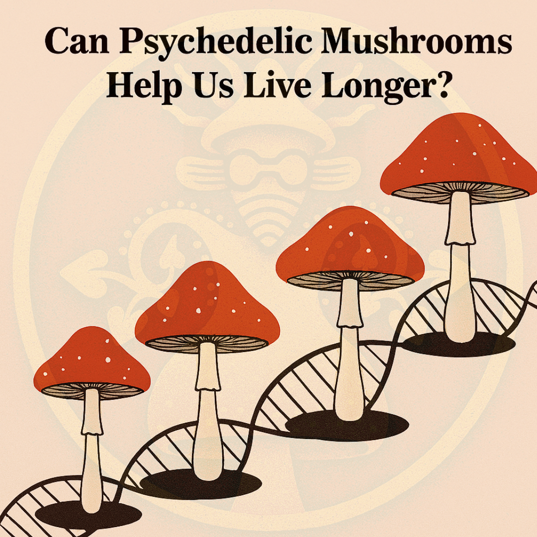 Can Psychedelic Mushrooms Help Us Live Longer?
